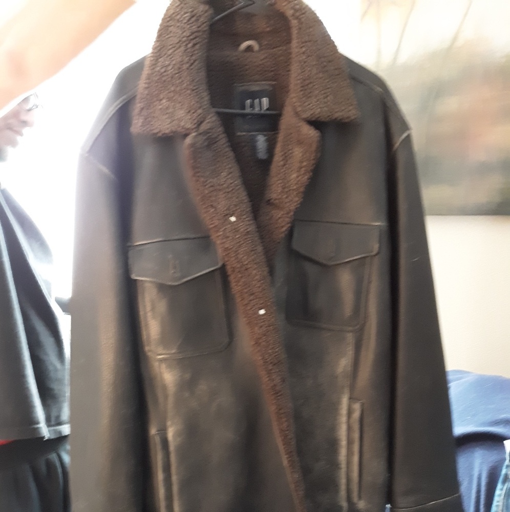 Mens Gap leather
